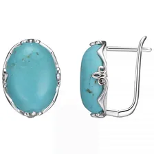 Серьги &#40;Серебро, Бирюза&#41;