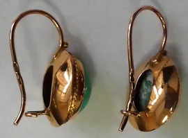 Серьги Персидская бирюза