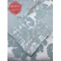 Покрывало жаккардовое «Версаль», цвет: бирюза/бледное золото (№38BX-4H; 260х260 см (1), 50х70 см (2), 40х40 см (2); жаккард: 55% хлопок, 45% полиэстер / 100% поликоттон)
