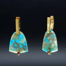 Серьги Бирюза 1