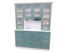 Буфет Прованс 016 Клен Бирюза