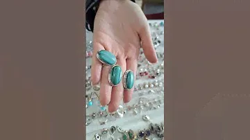 Индийское серебро/Проба 925/Камень бирюза/Номер заказа 0553303671