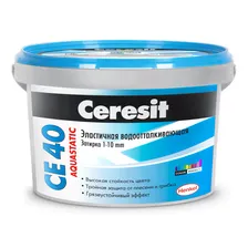 Затирка бирюза №77 Церезит (Ceresit) СЕ40 Aquastatic 2кг