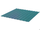 Профлист С10 бирюза (RAL5021) 1150х2000х0,40мм (2,3м2)