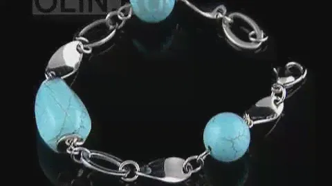 Браслет с бирюзой