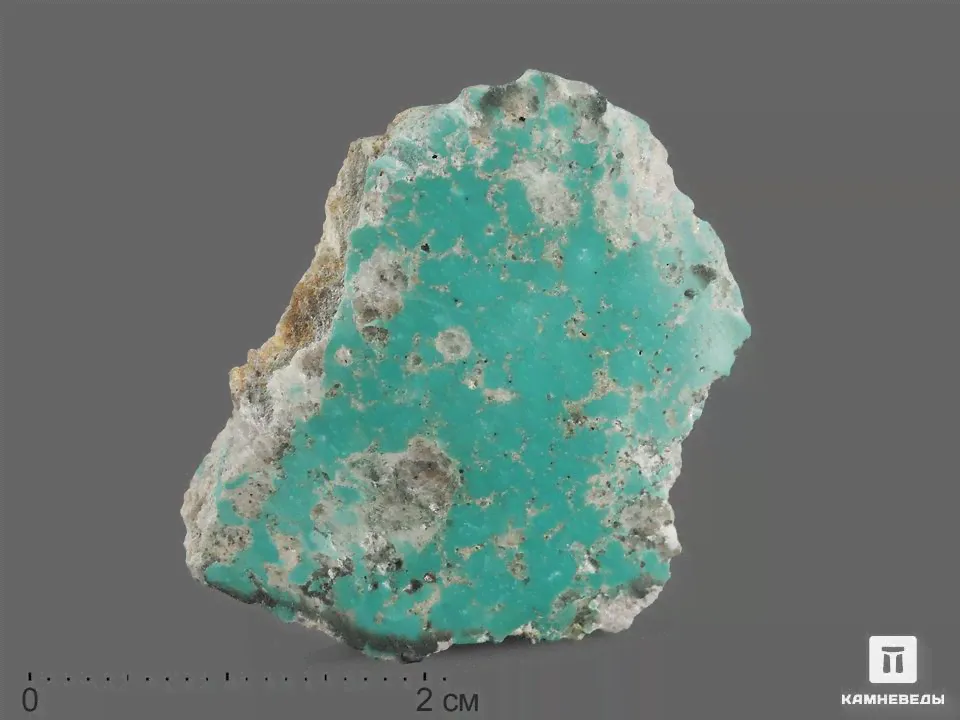Бирюза, полированный срез 3,3х2,7х0,8 см-0