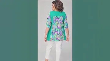 Блузка Abbi 4038 бирюзовый
