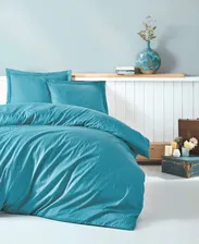 Комплект постельного белья Elegant бирюза Cotton box