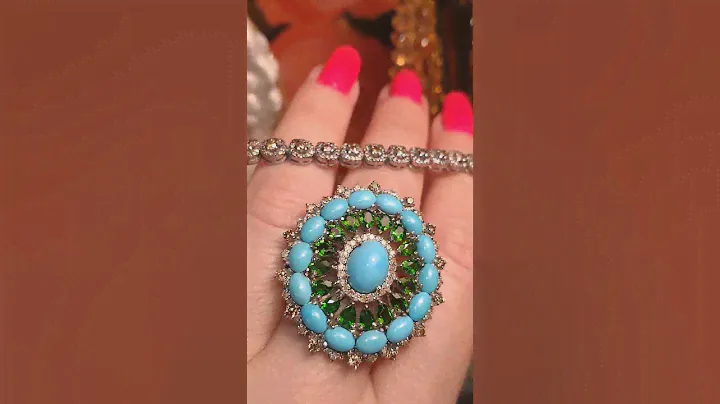 Иранская Бирюза, Брюлики, Хром Диопсиды...🐉💙💚💙✨✨✨