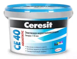 Затирка CE 40 аквастатик (бирюза 77) 2кг от Ceresit (Россия)