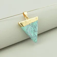 Кулон Бирюза 30x24мм
